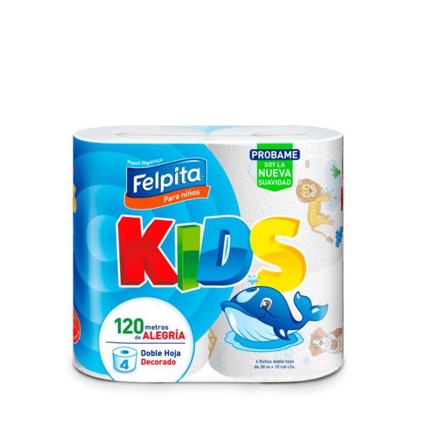 El primer papel higienico para niños